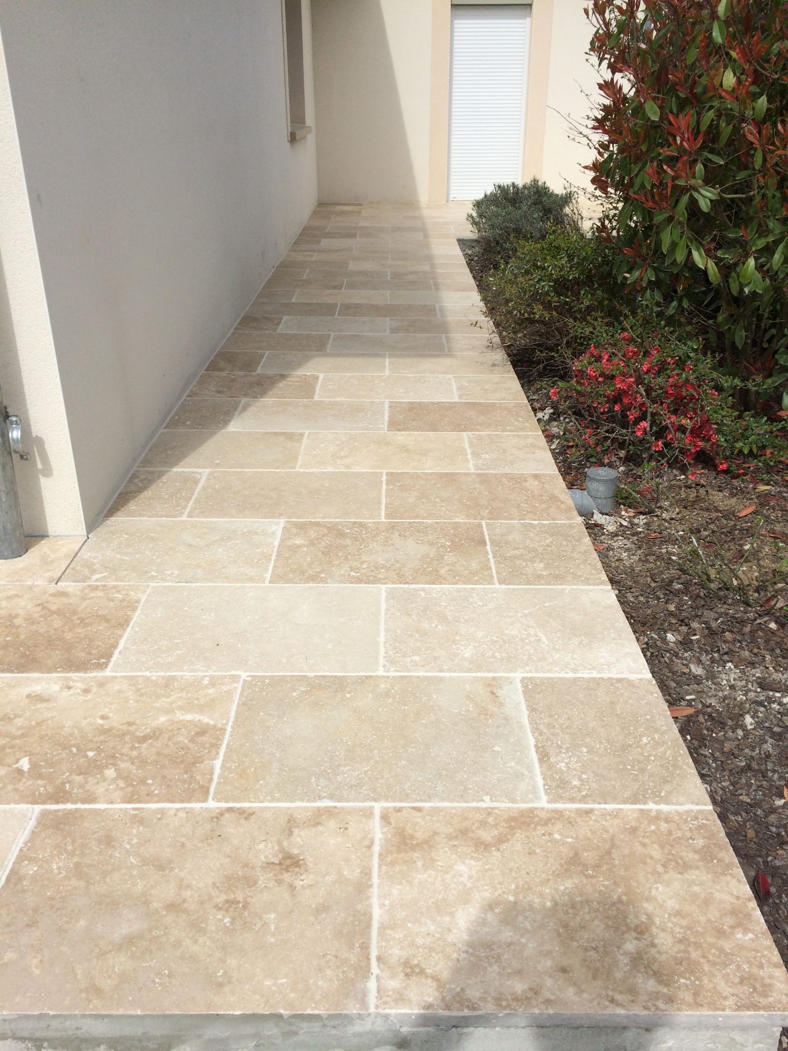 Travertin format 40x60cm dalle