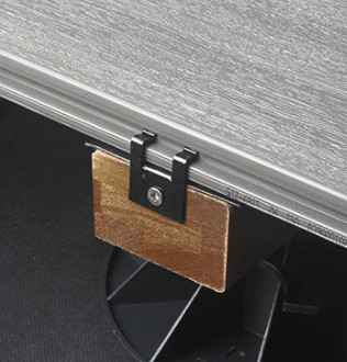 Clip start/end COBRA pour lame composite Fiberdeck