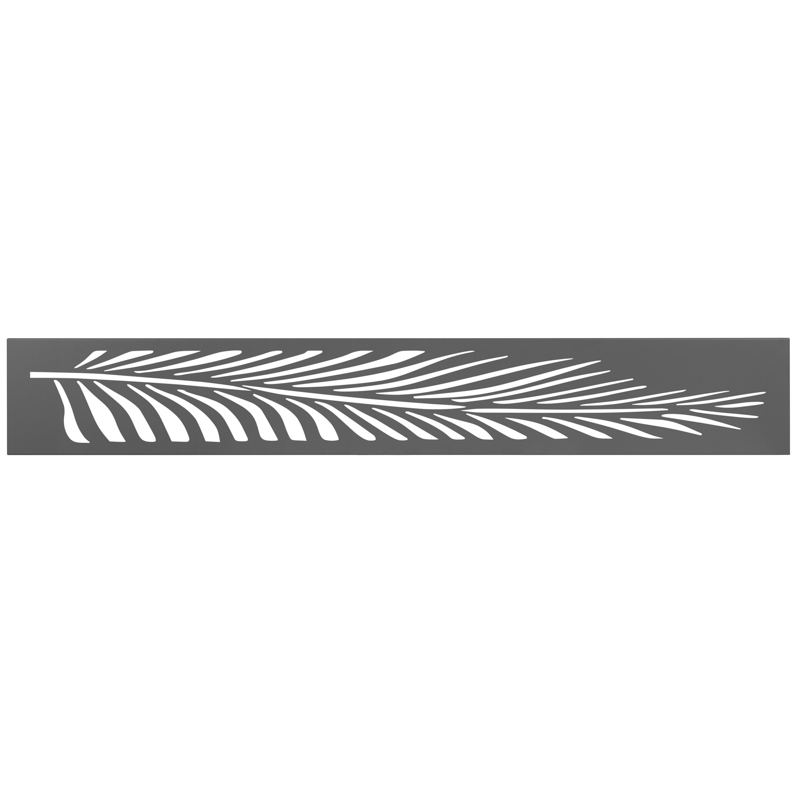 Lame décorative "PALME" gris anthracite (RAL 7016)