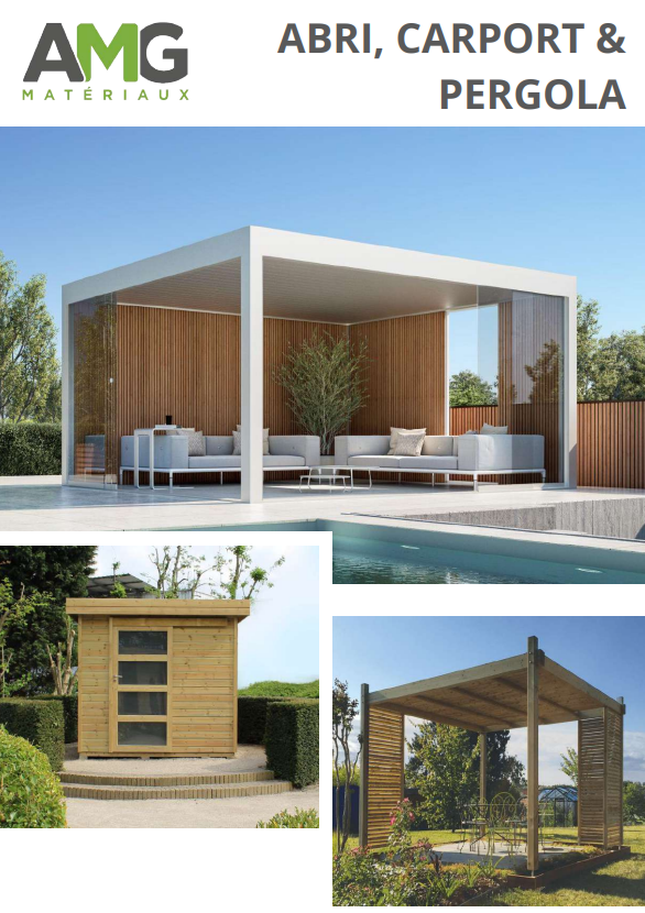 Couverture catalogue abri pergola